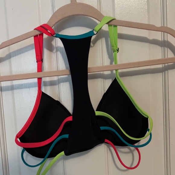 SOLD PINK Small Bathing Suit Top - Picture 2 of 2